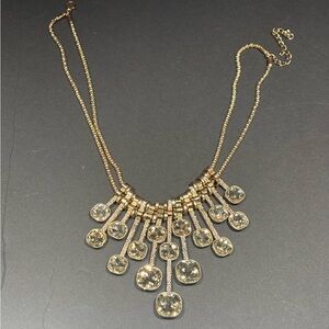 Vintage Gold Toned Statement Necklace
